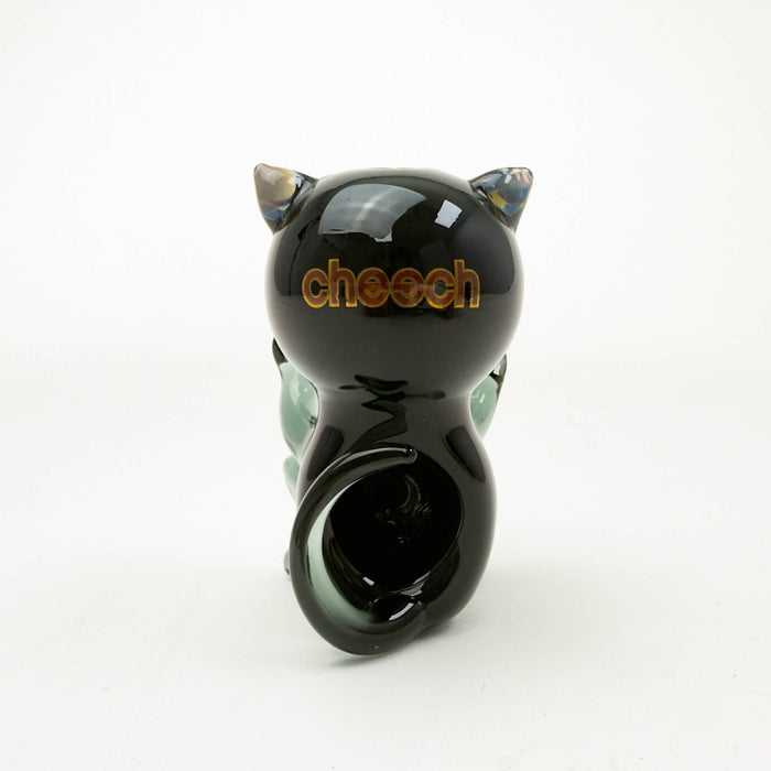 Cheech | 3.5" Black Cat Attack Hand Pipe [PIPE-169] | Jupiter Grass