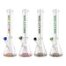 Wellcann | HeavyShield 17" Premium Beaker Bong – 7mm Thick Glass Reinforced Base | Jupiter Grass