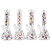 10" Psychedelic Shroomscape Beaker Bong – 4mm Thick Glass | Jupiter Grass