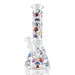 10" Psychedelic Shroomscape Beaker Bong – 4mm Thick Glass | Jupiter Grass