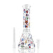 10" Psychedelic Shroomscape Beaker Bong – 4mm Thick Glass | Jupiter Grass