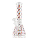 10" Psychedelic Shroomscape Beaker Bong – 4mm Thick Glass | Jupiter Grass