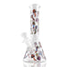 10" Psychedelic Shroomscape Beaker Bong – 4mm Thick Glass | Jupiter Grass