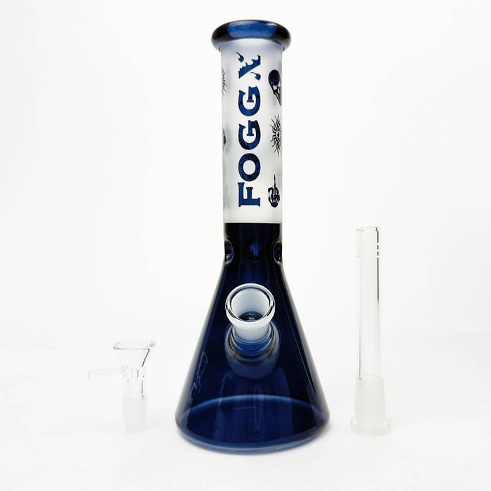 FOGGX | 10" Glass Beaker Bong [FT12011] | Jupiter Grass