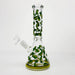 10" Glass Beaker Bong with Apple Design [FT08] | Jupiter Grass
