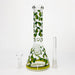 10" Glass Beaker Bong with Apple Design [FT08] | Jupiter Grass