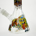 10" Glass Beaker Bong with SB Design [FT06] | Jupiter Grass