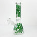 10" Glass Beaker Bong with Honeybee Design [FT07] | Jupiter Grass