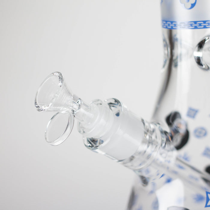 14" 7mm Gorilla Designs Glow In The Dark Beaker Bong In the Box