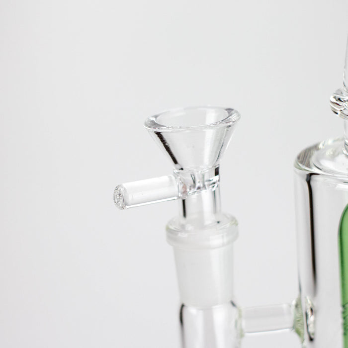 Triangle | 10" 2-in-1 Premium Glass Dab Rig with Tree Percolator