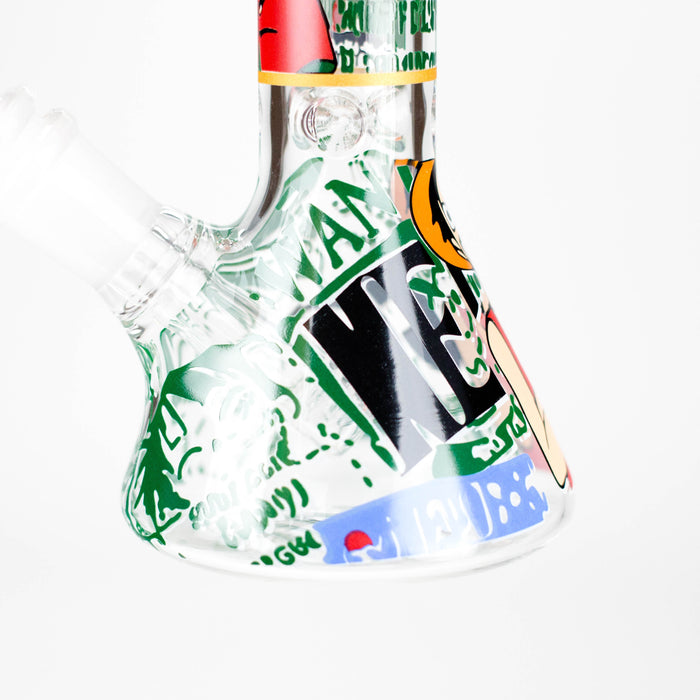 7.5" 4mm OP Design Beaker Bong