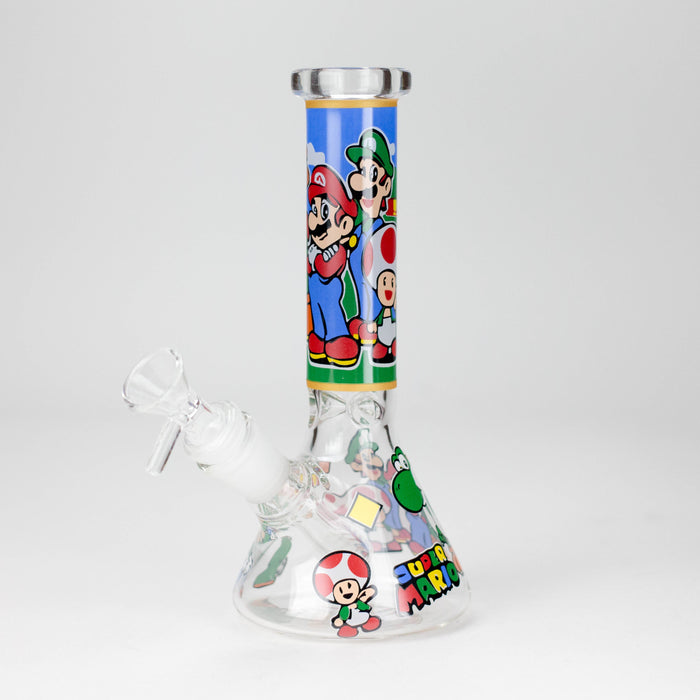 7.5" 4mm OP Design Beaker Bong