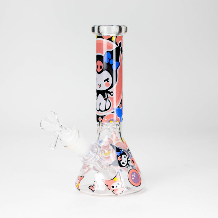 7.5" 4mm OP Design Beaker Bong