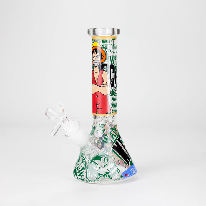 7.5" 4mm OP Design Beaker Bong