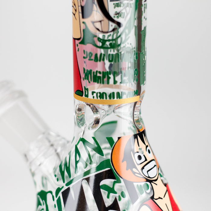 7.5" 4mm OP Design Beaker Bong