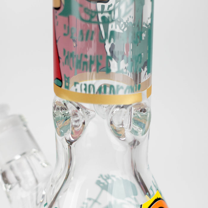 14" OP Design 9mm glass Bong