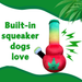 Bo da Bong - Parody Plush Rasta Color Squeaker Dog Toy - 9" | Jupiter Grass