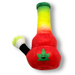 Lil Bo da Bong- Parody Plush Rasta Color Catnip Cat Toy - 5" | Jupiter Grass