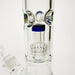 16" Color-Accented Glass Water Bong with Percolator | Jupiter Grass