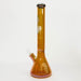 18" 7mm Glass Beaker Bong with Monroe Design and Ice Catcher | Jupiter Grass