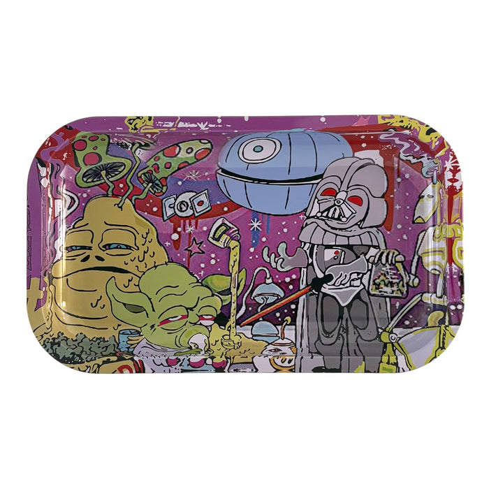 Leaf Medium Rolling Tray | Jupiter Grass