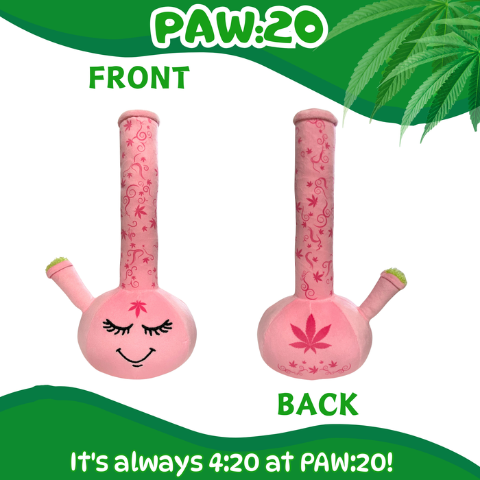 Harmony Bong - Parody Plush Squeaky Dog Toy - 10" | Jupiter Grass