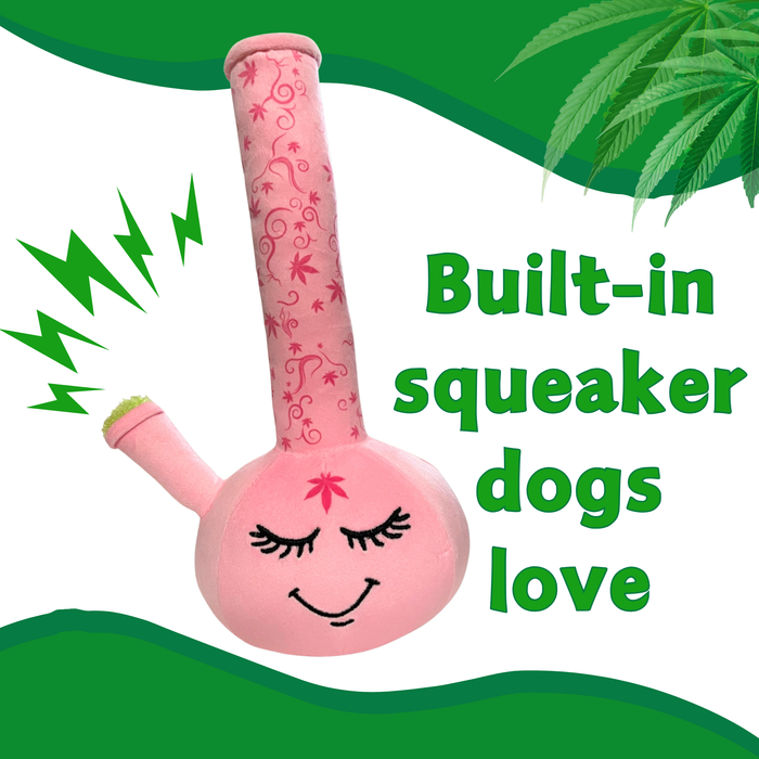Harmony Bong - Parody Plush Squeaky Dog Toy - 10" | Jupiter Grass