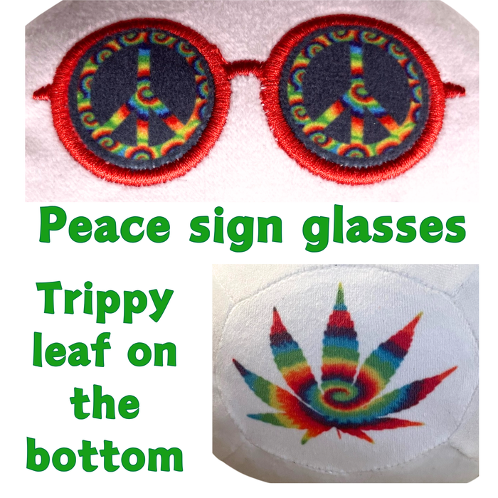 Billie Bong - Parody Plush Squeaky Dog Toy - 10" | Jupiter Grass