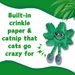 Lil' Mary Jane the Marijuana Leaf - Plush Catnip Cat Toy - 6" | Jupiter Grass