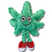 Lil' MJ the Marijuana Leaf - Plush Catnip Cat Toy - 6" | Jupiter Grass
