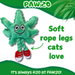 Lil' MJ the Marijuana Leaf - Plush Catnip Cat Toy - 6" | Jupiter Grass