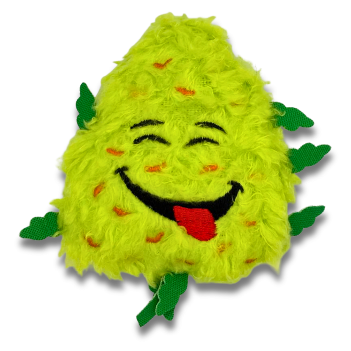 Bud Jr. the Weed Nug - Plush Catnip Cat Toy - 3" | Jupiter Grass
