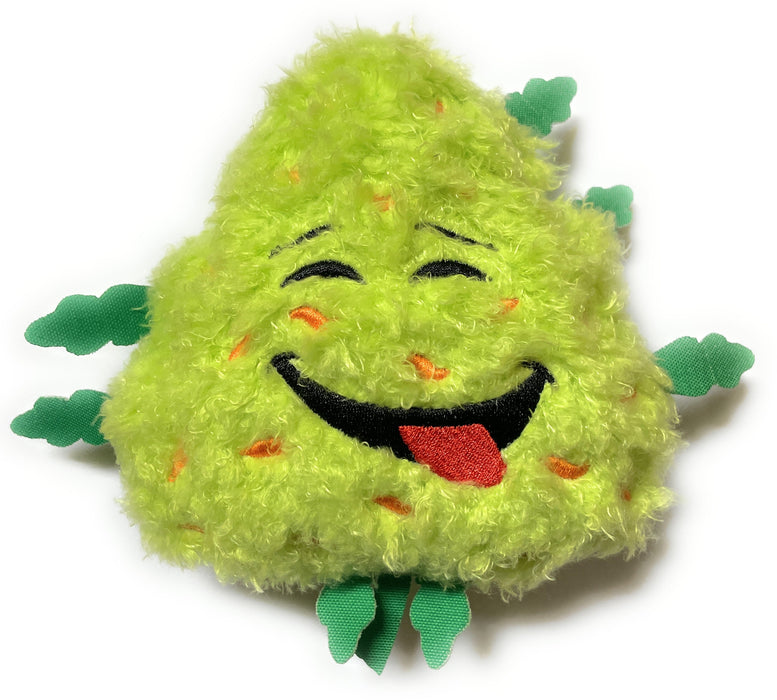 Bud the Weed Nug - Parody Plush Squeaky Dog Toy - 6" | Jupiter Grass