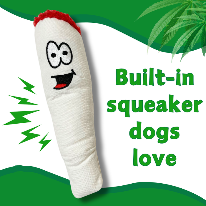 Jay the Joint - Parody Squeaky Dog Toy - 7" | Jupiter Grass