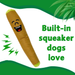 B the Blunt - Squeaky Parody Dog Toy - 10" | Jupiter Grass