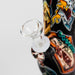 HIT | Art Silicone 10" Tube Water pipe with Glass bowl [HIT313]-Assorted designs | Jupiter Grass