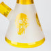 FOGGX | 14" Sandblasted Frosted Big Skull Beaker Water Pipe – 7mm Thick [FT1648ATS] | Jupiter Grass