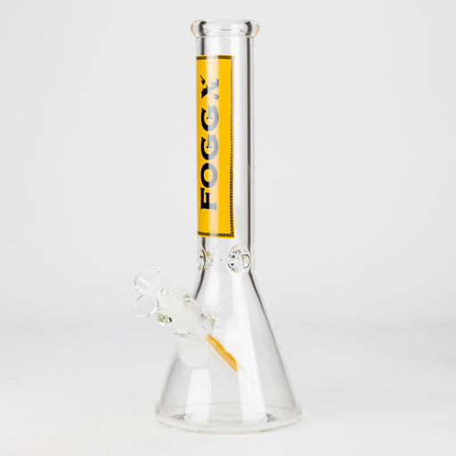 FOGGX | 14" Glass Water Pipe – 7mm Thick [FT590] | Jupiter Grass