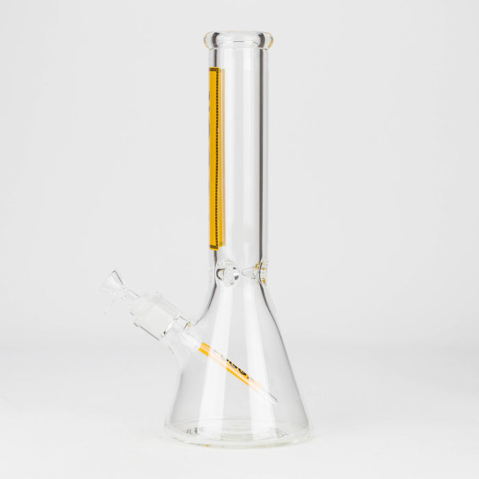 FOGGX | 14" Glass Water Pipe – 7mm Thick [FT590] | Jupiter Grass
