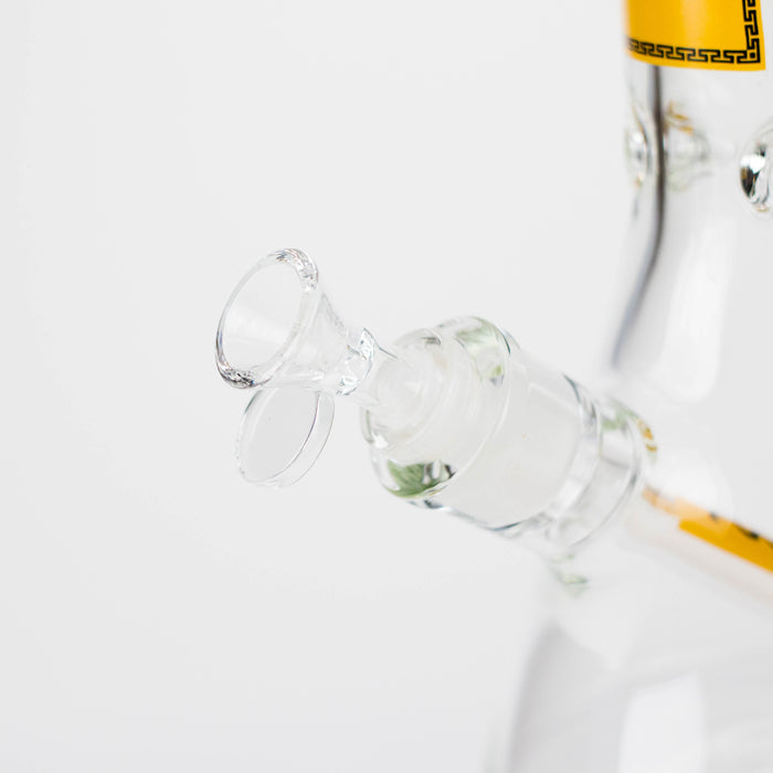 FOGGX | 14" Glass Water Pipe – 7mm Thick [FT590] | Jupiter Grass