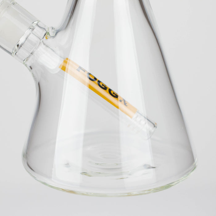 FOGGX | 14" Glass Water Pipe – 7mm Thick [FT590] | Jupiter Grass