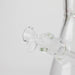 FOGGX | 14" Sandblasted Beaker Glass Water Pipe – 7mm Thick [FT292] | Jupiter Grass