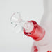 FOGGX | 14" Sandblasted Frosted Small Skull Beaker Glass Water Pipe – 7mm Thick [FT1649ATS] | Jupiter Grass