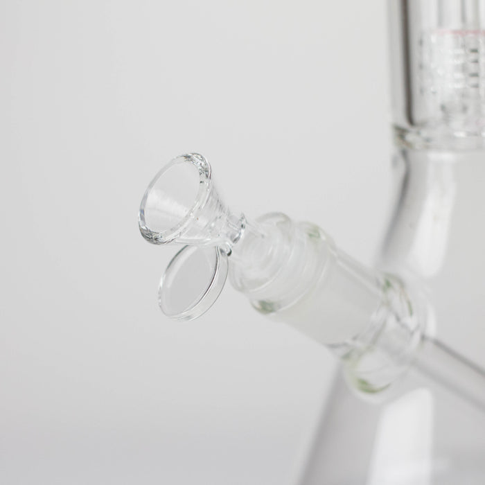 FOGGX | 14" Glass Water Pipe with Percolator [FT187] | Jupiter Grass