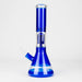 FOGGX | 14" Colored Glass Water Pipe with Percolator [FTLL09] | Jupiter Grass