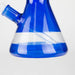 FOGGX | 14" Colored Glass Water Pipe with Percolator [FTLL09] | Jupiter Grass