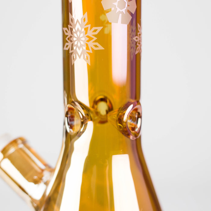 FOGGX | 14" Glass Water Pipe [FTLL01] – 7mm | Jupiter Grass