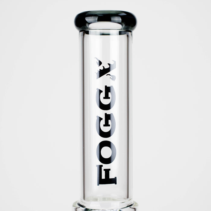 FOGGX | 17" Pirelli Percolator Glass Water Pipe [FT1896 ATS] | Jupiter Grass