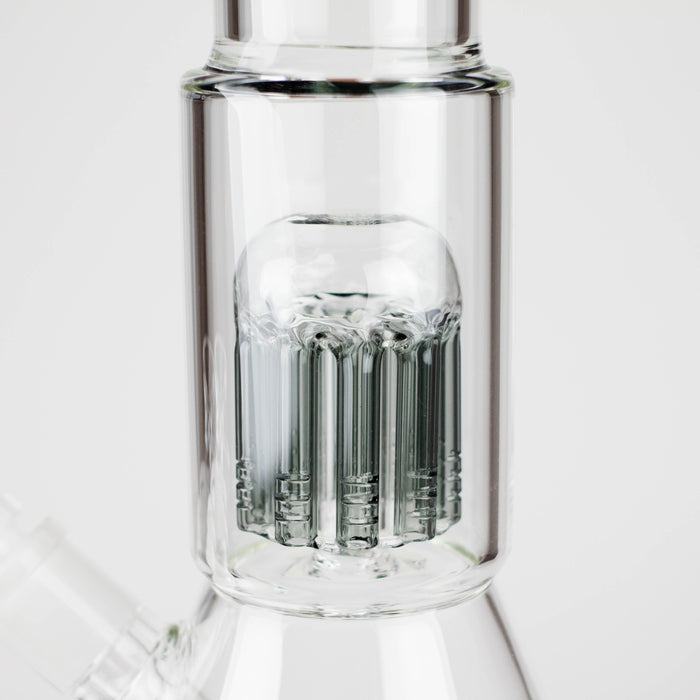 FOGGX | 17" Pirelli Percolator Glass Water Pipe [FT1896 ATS] | Jupiter Grass