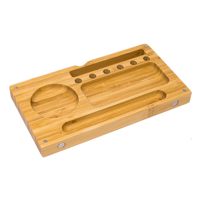 Maze | Back Tuck Bamboo 10X10 Rolling Tray | Jupiter Grass